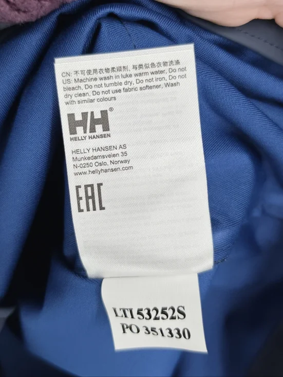 Helly Hansen NWT Kirkwall II Raincoat Navy Women's XS - Picture 14 of 16